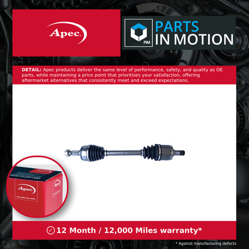 Drive shaft fits honda civic - drive,